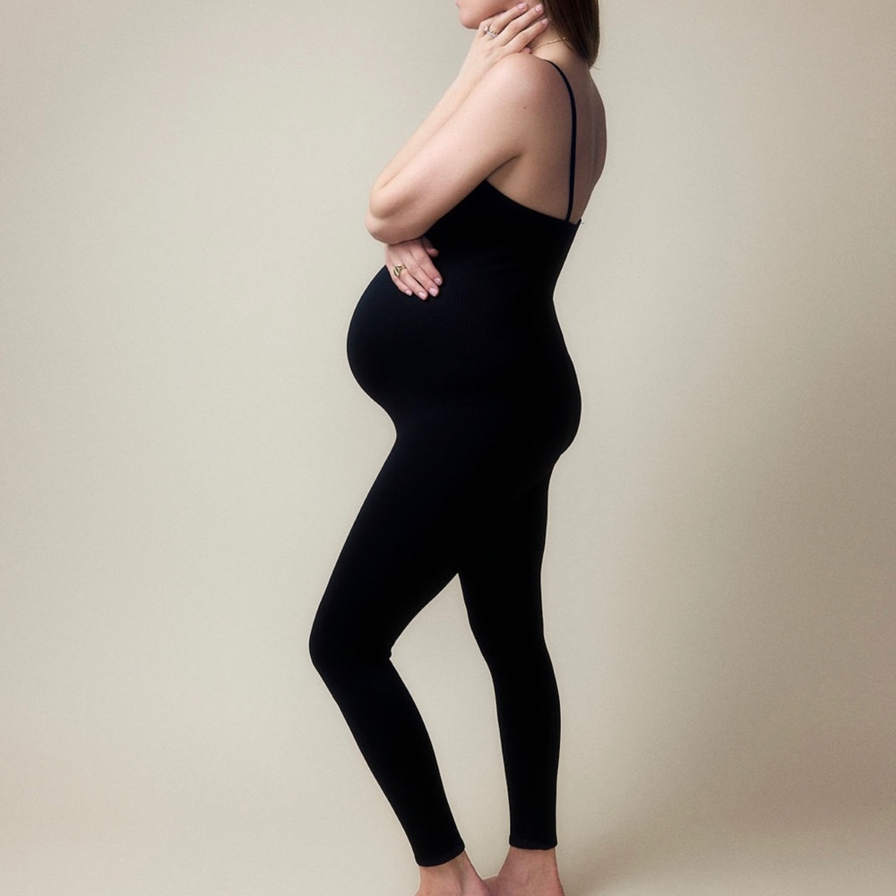 Zara ribbed “bump suit”